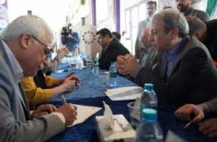 برگزاری میز خدمت شرکت عمران، آب و خدمات کیش