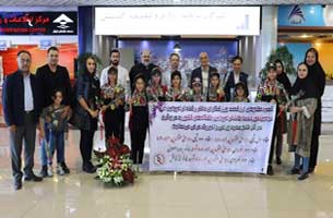 موفقیت تیم ترامپولین دختران کیش در مسابقات کشوری