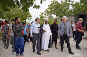 بررسی روند بازسازی شهرک سحر کیش