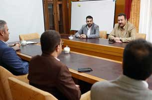 جلسه معارفه مدیرعامل شرکت تله کیش