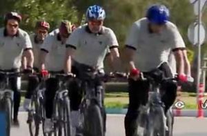 تیم دوچرخه سواری هواپیمایی هما در کیش