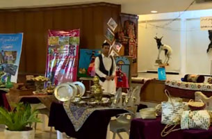 برپایی نمایشگاه مردم شناسی و آثار فرهنگی در کیش