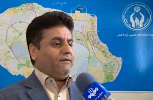 کمک ساکنان جزیره کیش به مناطق سیل زده