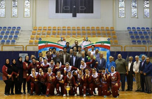 اختتامیه پانزدهمین دوره رقابتهای لیگ برتر هندبال کشور در کیش