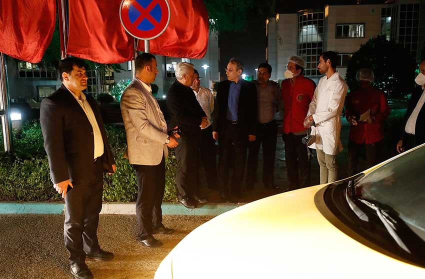 ضدعفونی ناوگان حمل و نقل شهری در کیش