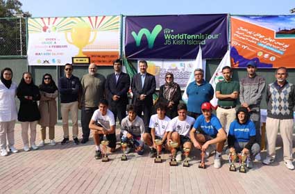 نفرات برتر مسابقات تور تنیس جهانی زیر ۱۸ سال در کیش