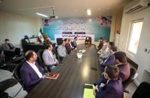 دیدار دکتر مظفری با رئیس اداره آموزش و پرورش کیش