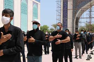 برگزاری مراسم عاشورای حسینی در جزیره کیش