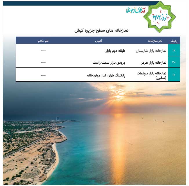 ماه مبارک رمضان در کیش نوروز 1402