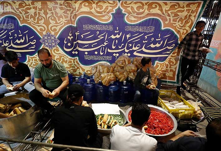 برگزاری جشن ولادت سرداران کربلا و اعیاد شعبانیه در کیش